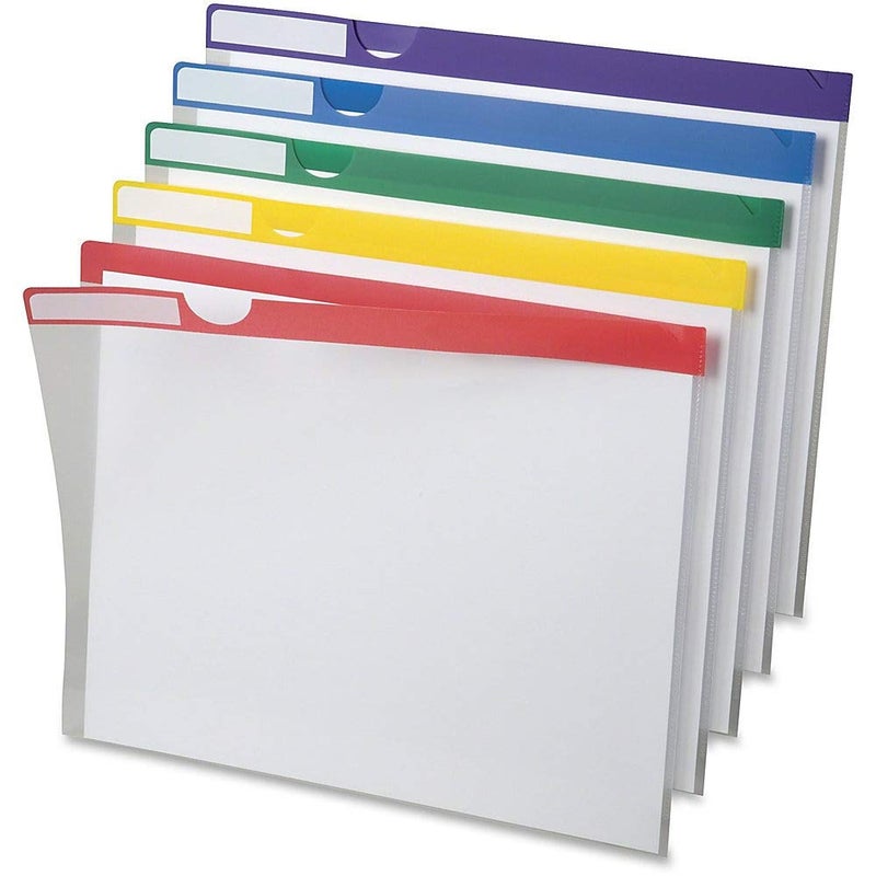 Pendaflex Poly Index Folders, 10 Pack, Letter, Assorted (50981EE) - Image 3